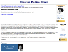 Tablet Screenshot of carolinamc.com